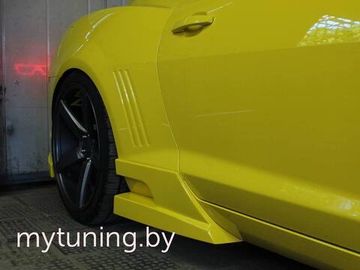 Комплект накладок на пороги для Chevrolet Camaro SS,RS