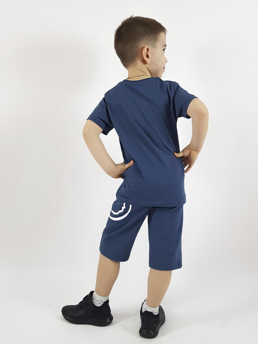 01-123-5 Комплект фуфайка+шорты для мальчика Luneva