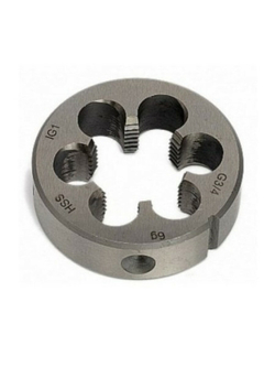 Плашка M9x1,25-?25мм, в пластиковом футляре RockForce##Rock FORCE RF-DIE9x1,25