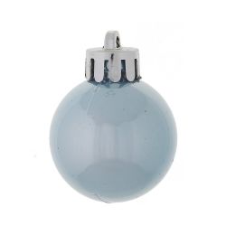 GAEM Набор из 20шт, Украшение новогоднее Шар "Снежок голубой", D3 см, L3 W3 H4 см