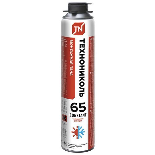 Пена монтажная Технониколь 65 CONSTANT всесезонная 1000 мл