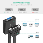Конвертер DVI-D на VGA adapter UGREEN 40259