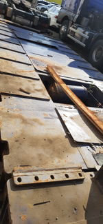 ПКФ СААБ 9891* Полуприцеп тяжеловоз 4 оси 9891-0000040-06 (Раздвижной)