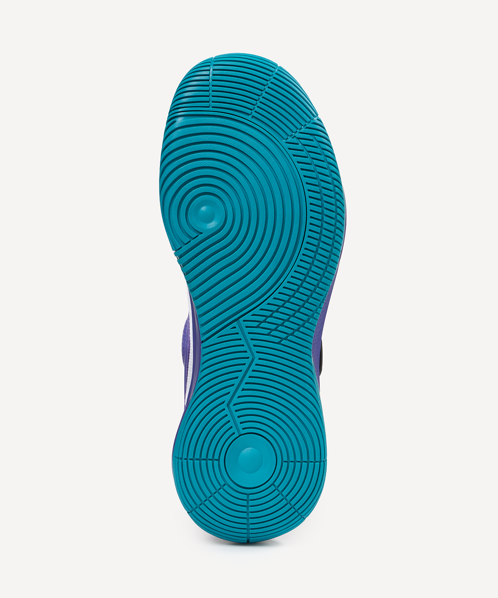 Кроссовки баскетбольные JÖGEL Launch 2.0 MID, белый/фиолетовый/голубой