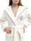 Халат женский махровый с капюшоном 045  Cassoli