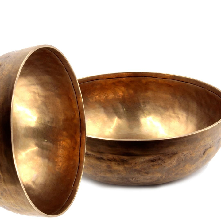 Чаша поющая ручная ковка 9 металлов d-21 см h-10 см 1001-1200 г