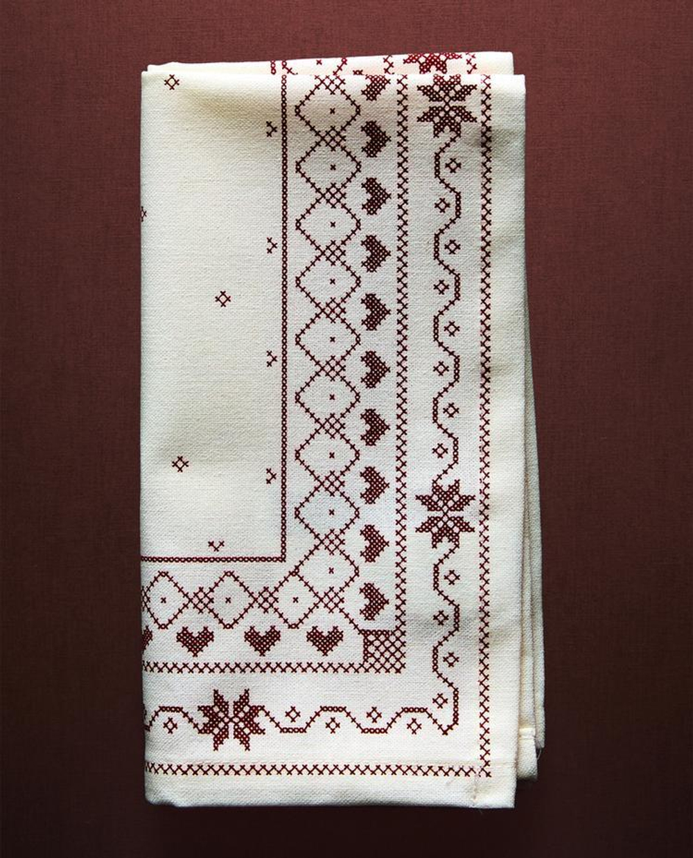 ZARA HOME КУХОННЫЕ ПОЛОТЕНЦА С КОНТРАСТНЫМ РОЖДЕСТВЕНСКИМ ПРИНТОМ (НАБОР ИЗ 2 ШТ.), БЕЛЫЙ