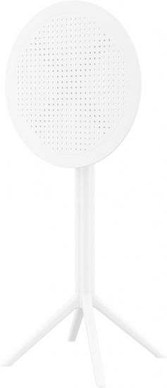 Стол пластиковый барный складной Sky Folding Bar Table 60 белый Турция