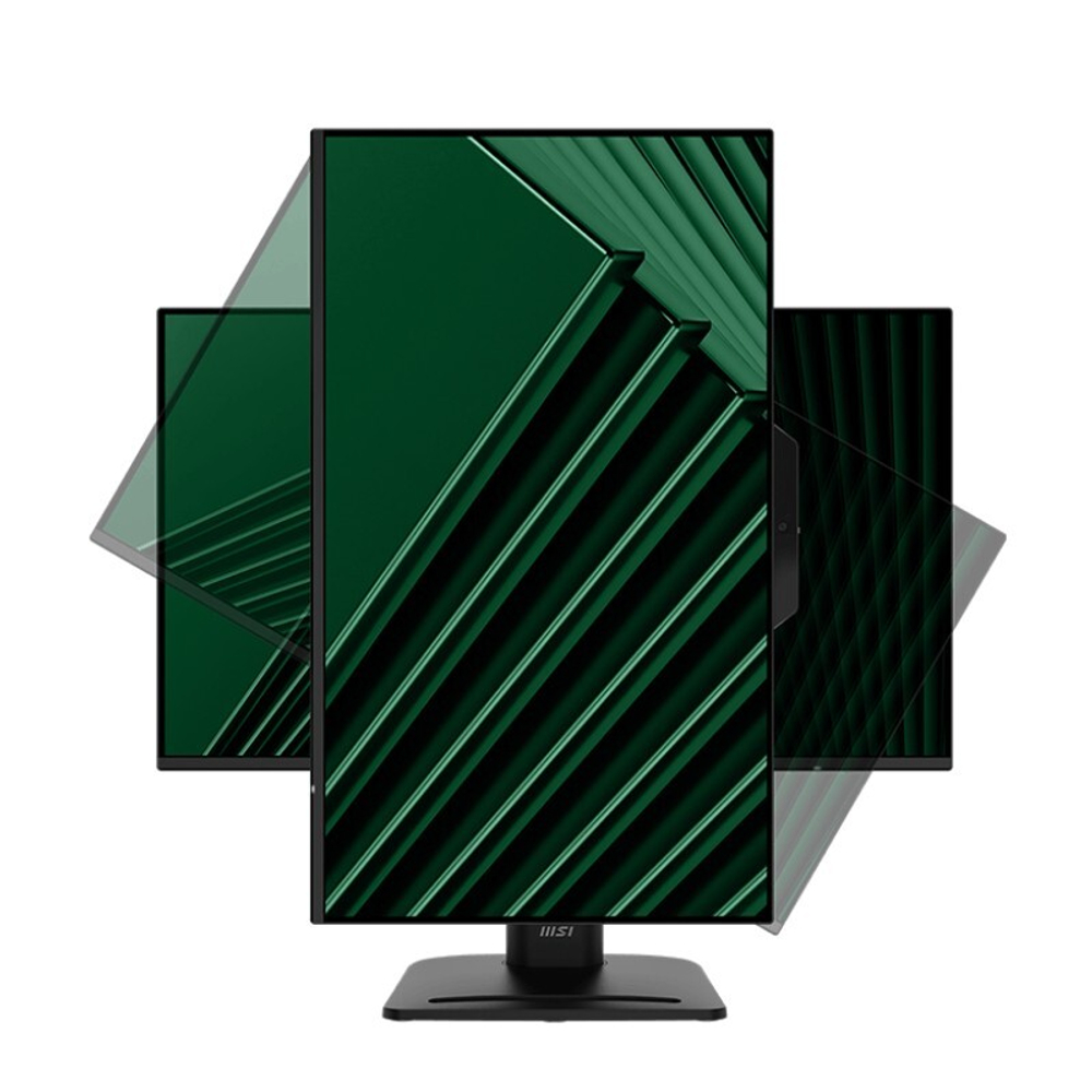 Монитор MSI PRO MP272PMG 27" 16:9 FHD (1920x1080) IPS Flat, Webcam, 4ms, 120Hz, Black