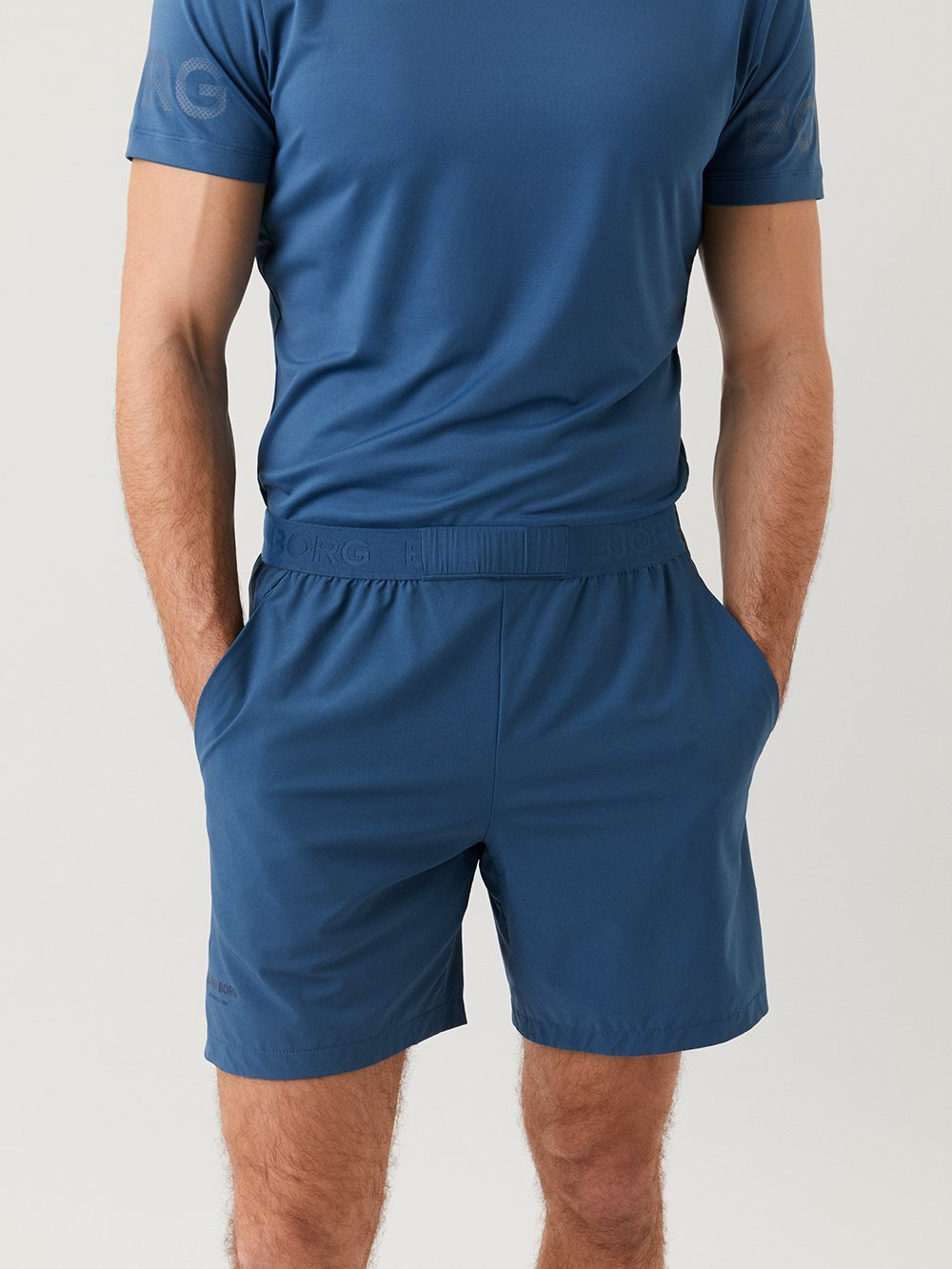 Мужские теннисные шорты Björn Borg Shorts STHLM M - ensign blue