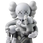 Дизайнерские игрушки KAWS KAWS Clean Slate Vinyl Figure Grey 17.8cm, KW-CSVFGY