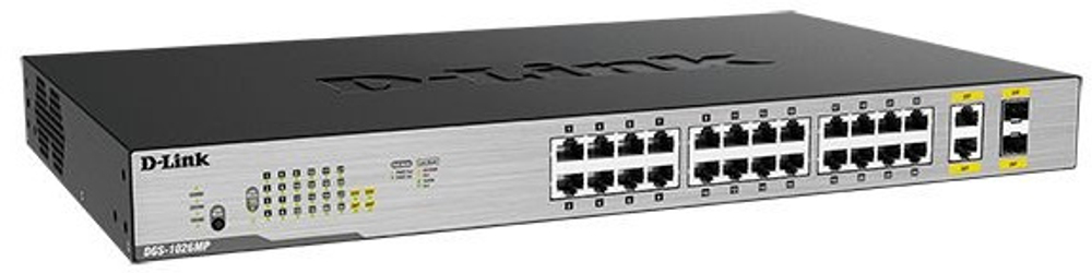 Коммутатор неуправляемый D-link DGS-1026MP/B1A