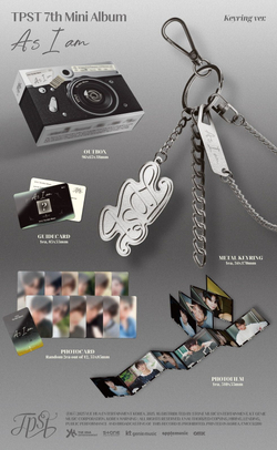 Альбом TEMPEST - AS I AM 7th Mini Album KEYRING Version