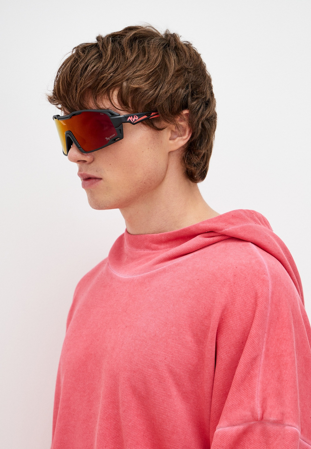 Спортивные очки 720armour Flash / Matte Black / HC Red Black / Cylinder Lens
