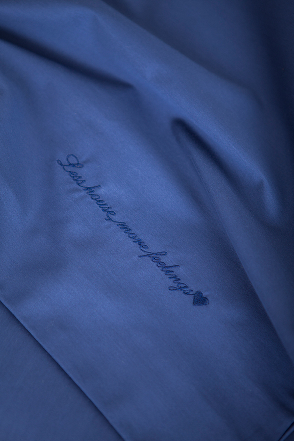 Постельное белье Luxberry Daily Bedding синее фото