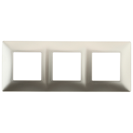 14-5003-04 ЭРА Рамка на 3 поста, Эра Elegance, шампань