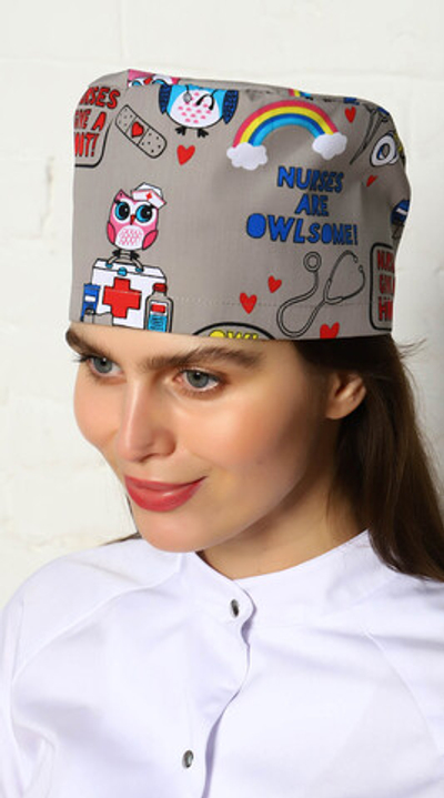 Бандана медицинская принт №М1С