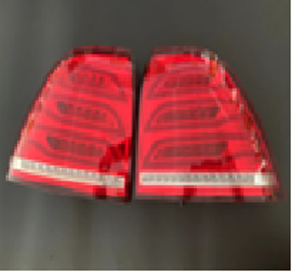 Фонари задние лев\прав LED 2170 Приора красных  ZFT-372-RED пара