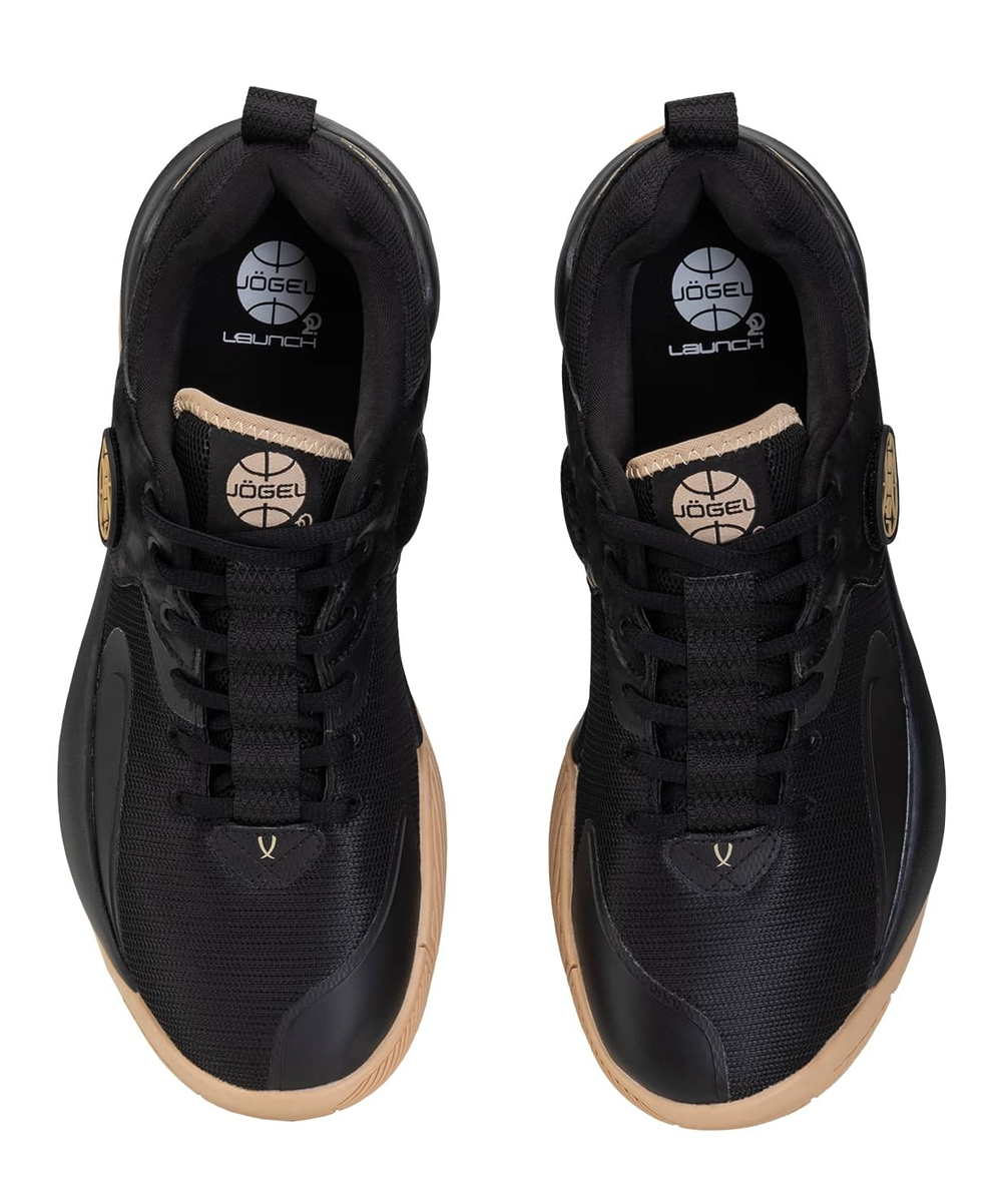 Кроссовки баскетбольные Launch LOW, Black/gold