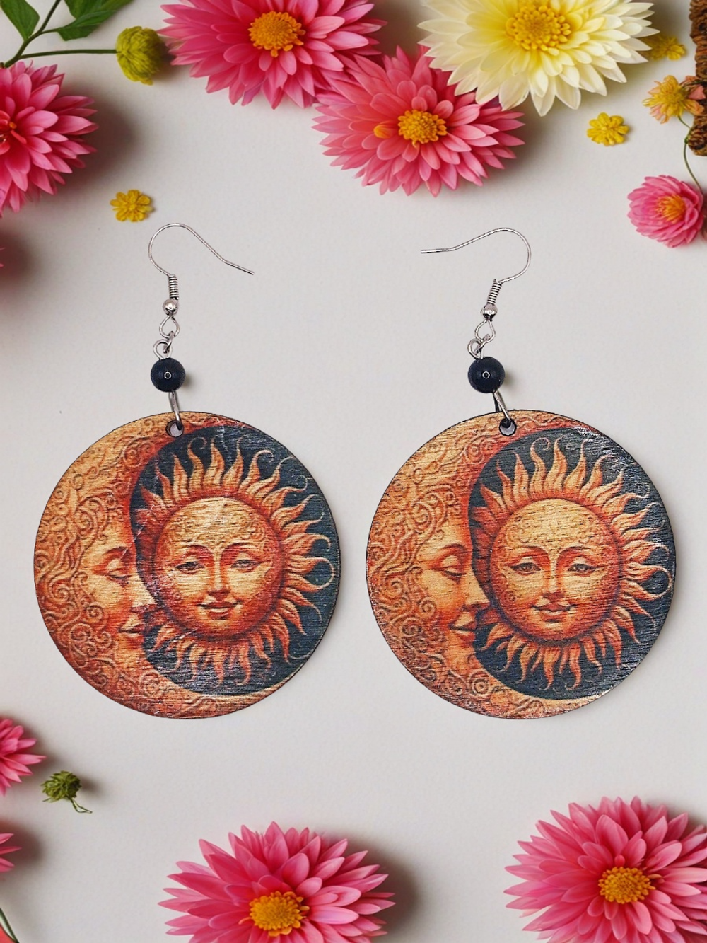 Серьги День Ночь