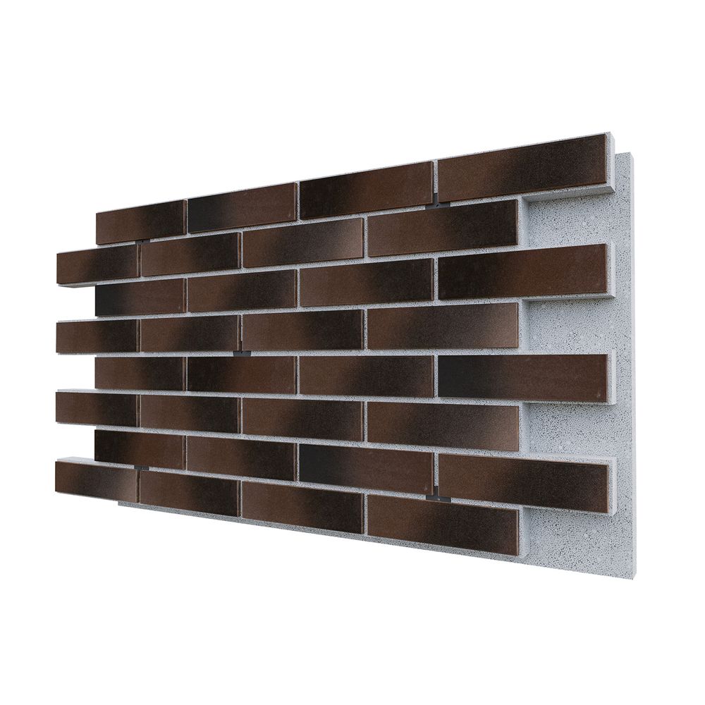 Негорючая термопанель ППС PRO Керамин Амстердам Шейд 0,612 м², 1020x600 мм