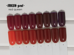 Гель лак Fresh Prof Red Queen 10мл R02