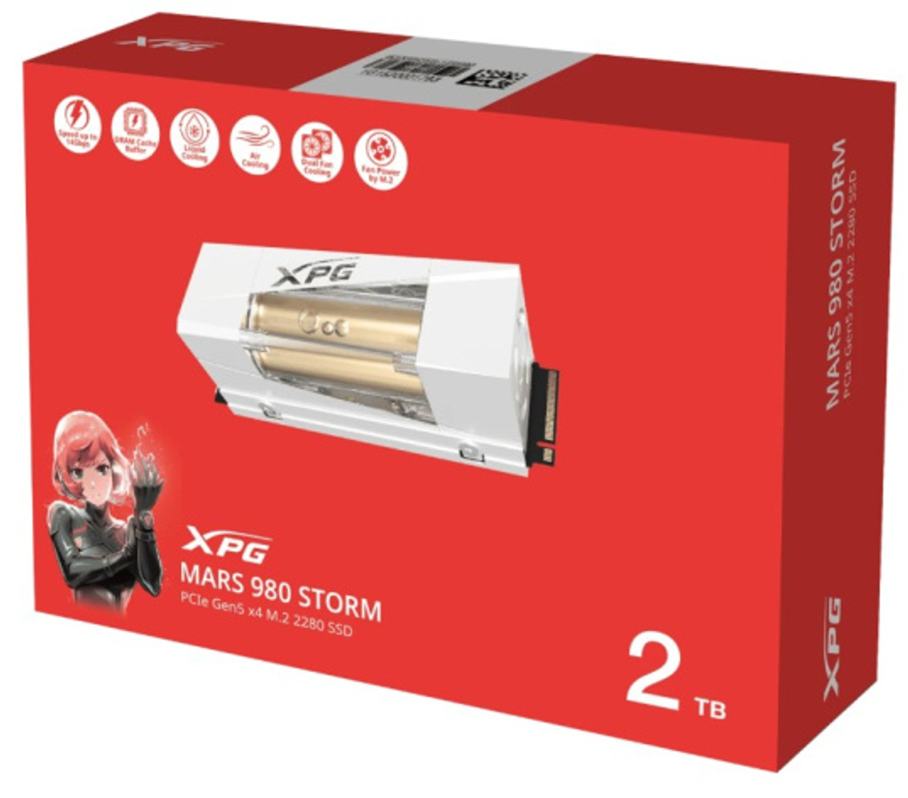 Накопитель SSD M.2 2280 ADATA XPG MARS 980 STORM 2000 ГБ