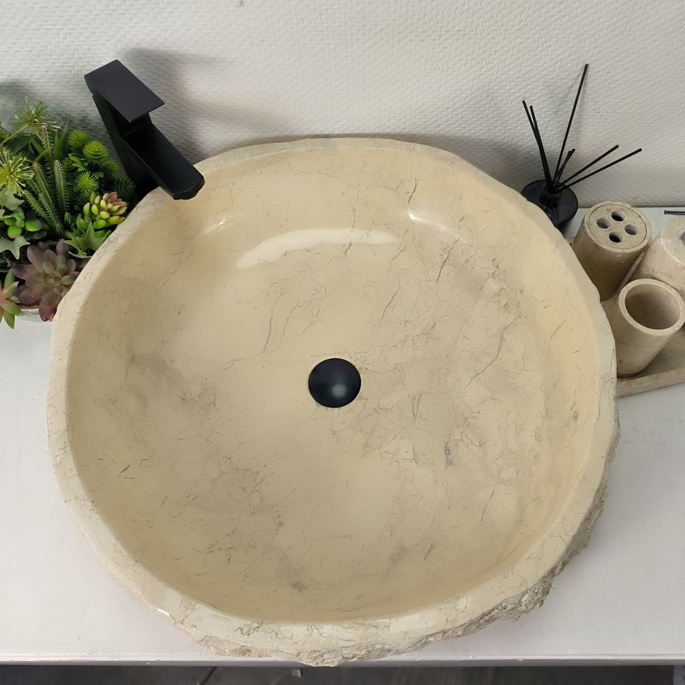 Раковина из мрамора Erozy Cream EM-64948 62*61*15 0878