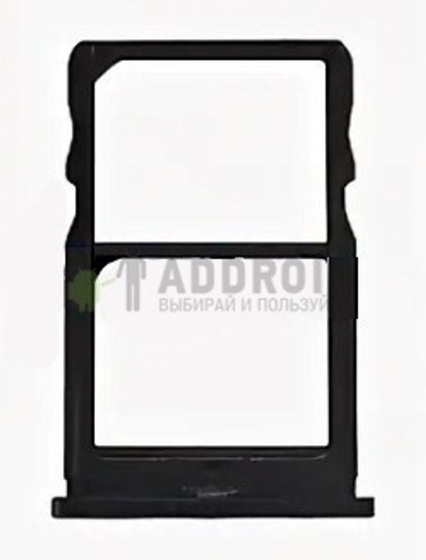 Sim лоток для Meizu Pro 7 Black