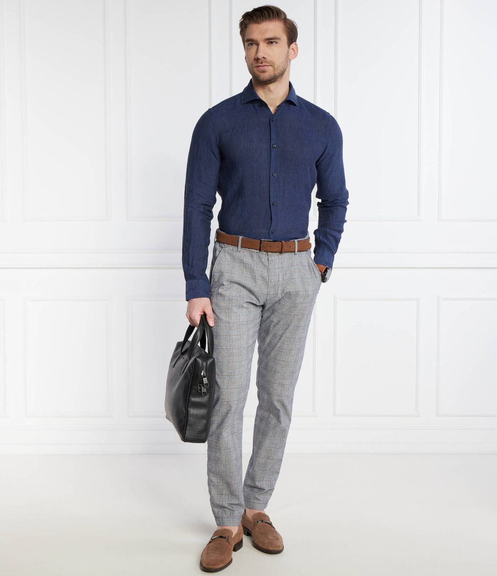 Льняная рубашка 146Pai-W Joop! - темно-синий(30041389)