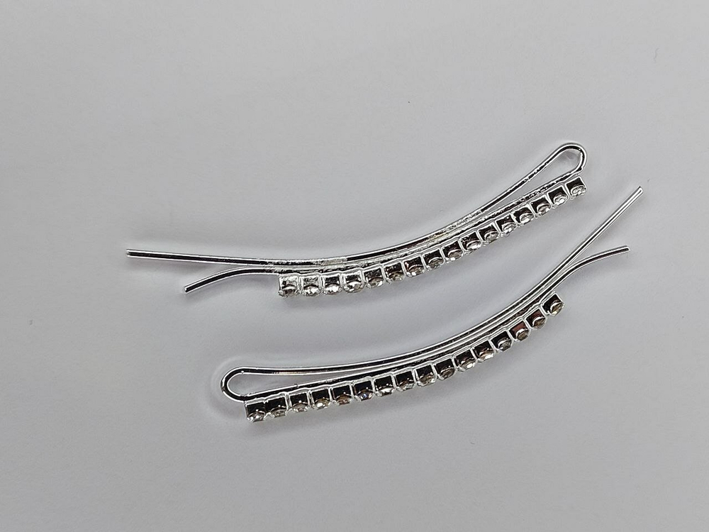 Заколки. Невидимка со стразами.