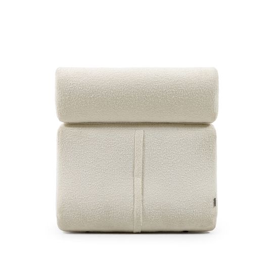 Кресло Club из белой ткани букле Испания Lа Forma