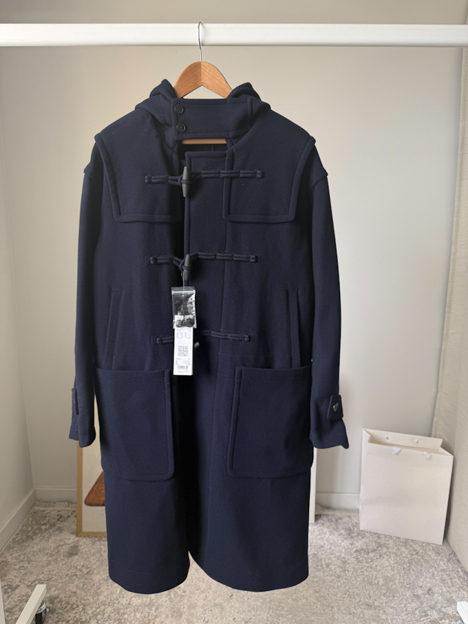Новое шерстяное пальто +J & Uniqlo, S