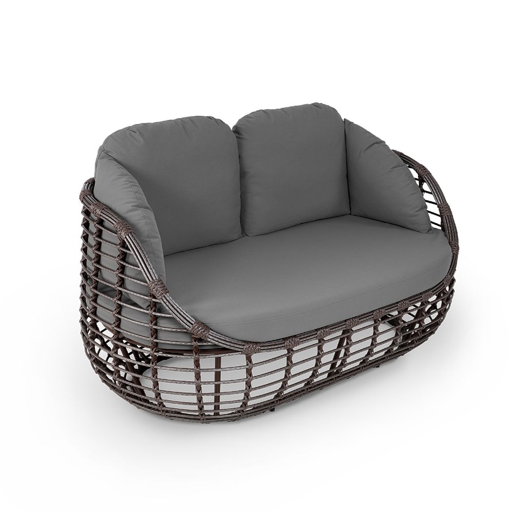 Диван ЛОТУС Шоколад металлик