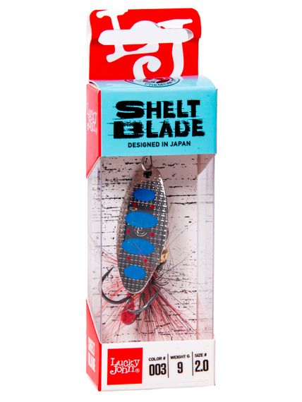 Блесна вращающаяся Lucky John SHELT BLADE 02 09.0г 003