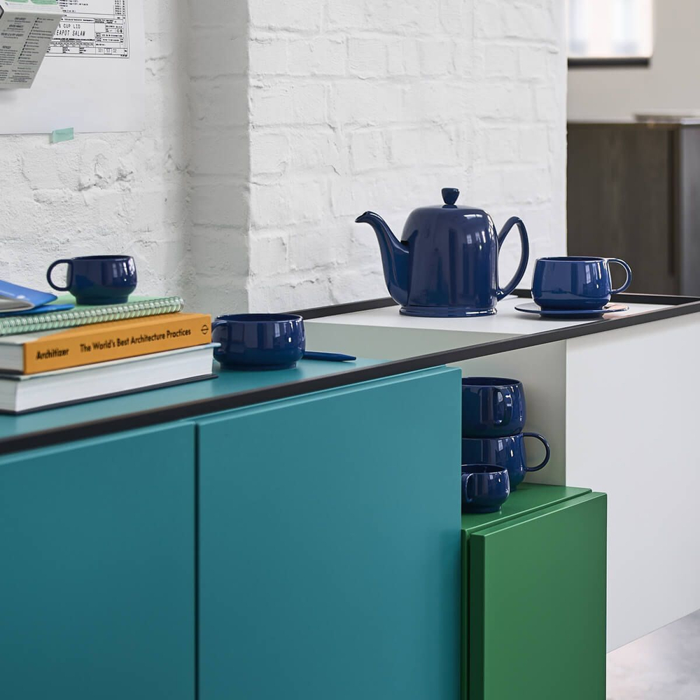 Чайник заварочный на 4 чашки 0.7л Guy Degrenne Salam Blue Gourmet Monochrome