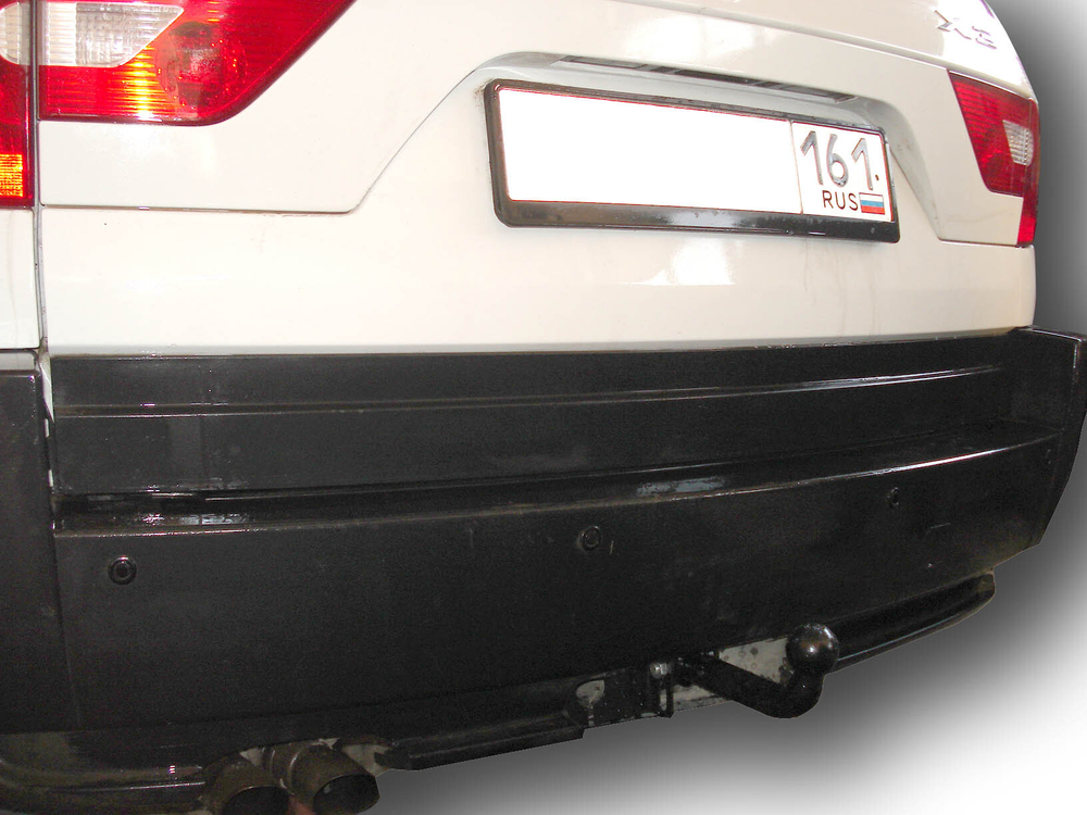 Фаркоп(прицепное) Лидер-Плюс для BMW X3 (E83) 2004-2010(паспорт и сертификат в комплекте)(без электрики)B202-A
