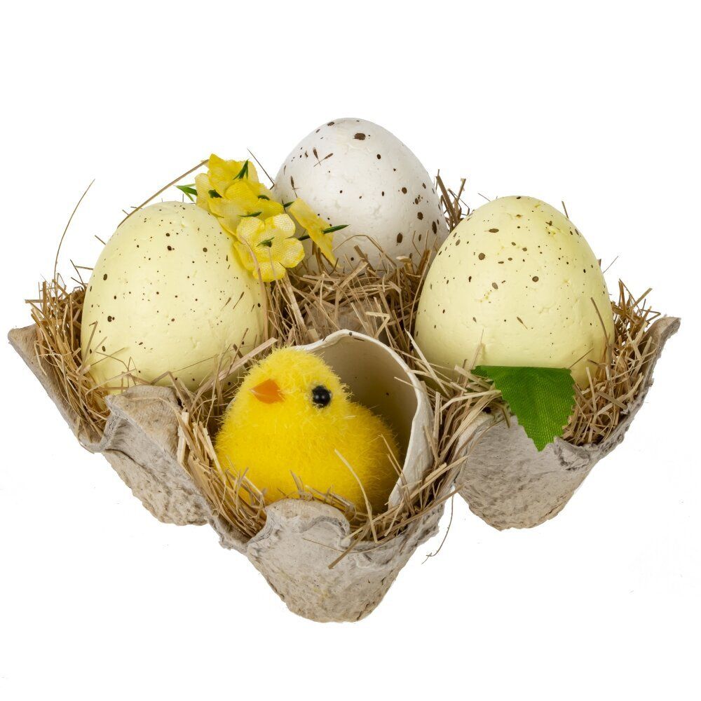 GAEM Изделие декоративное "Пасхальная композиция", L10 W10 H7,5 см