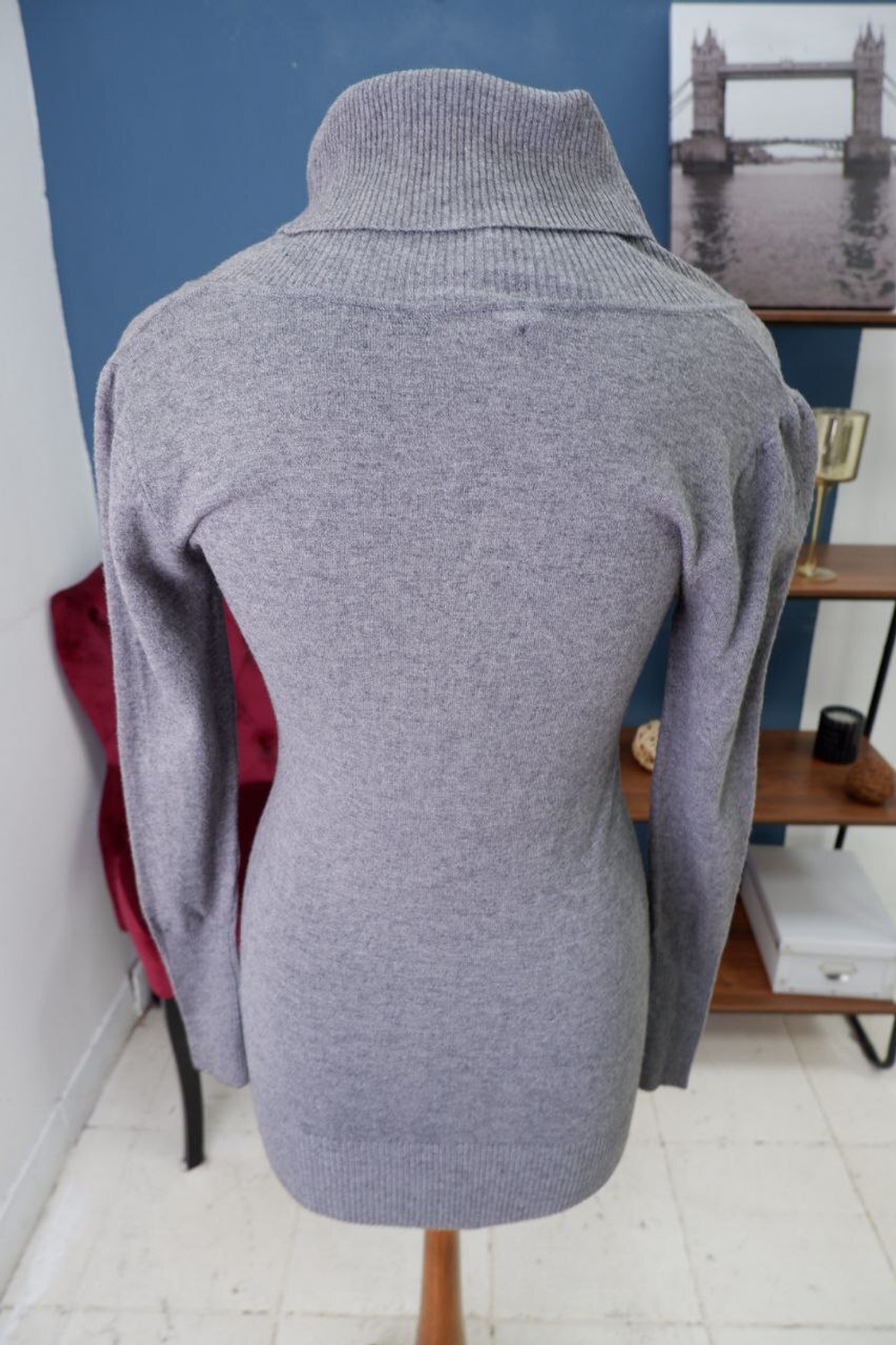 Туника однотонная 44 размер, новая