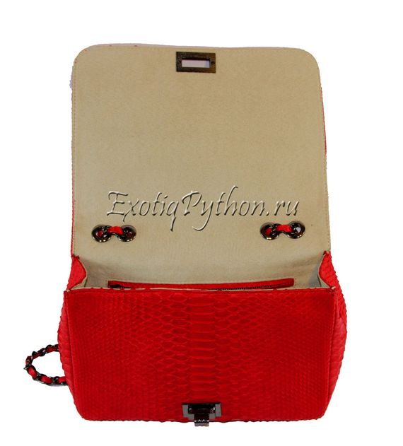 Клатч из кожи питона CL-15