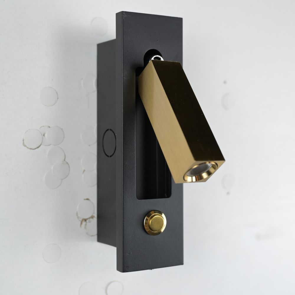 Бра Chelsom Wall Led Dock Brass By Imperiumloft