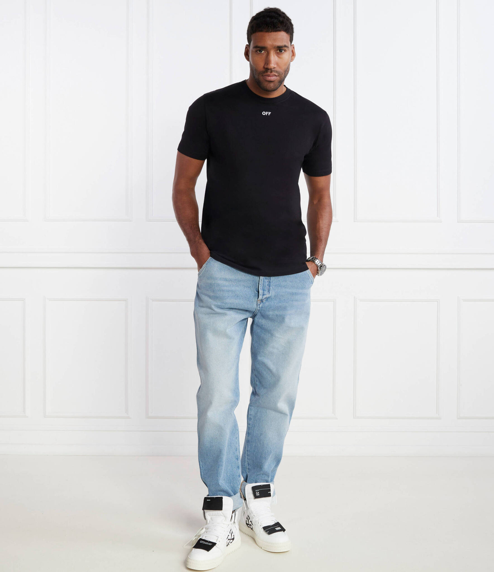 Футболка OFF-WHITE - черный(OMAA027S 24JER002)