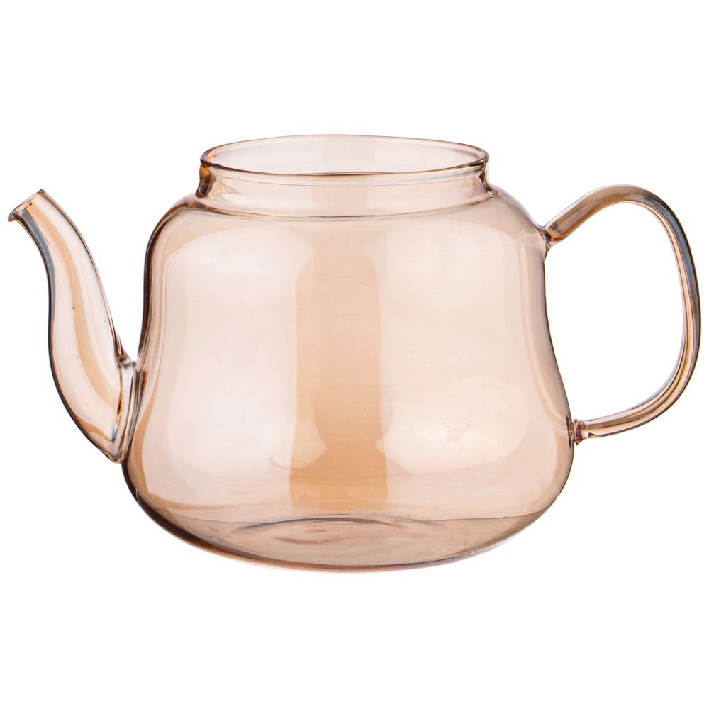 НАБОР ЧАЙНИКОВ AGNESS "AMBER" 630/1500 МЛ ЦВЕТ:ЯНТАРНЫЙ