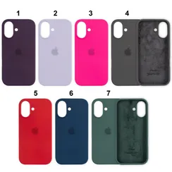 Чехол iPhone 17 Silicone Case Color (в ассортименте)