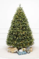 Искусственная елка Богемская 270 см., 1005 теплых белых LED ламп, Литая хвоя+ПВХ, ЕлкиТорг (180270)