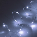Гирлянда для дома НИТЬ «Льдинка» 5 м 50 ламп LED, 8 реж,IP-20, Белый