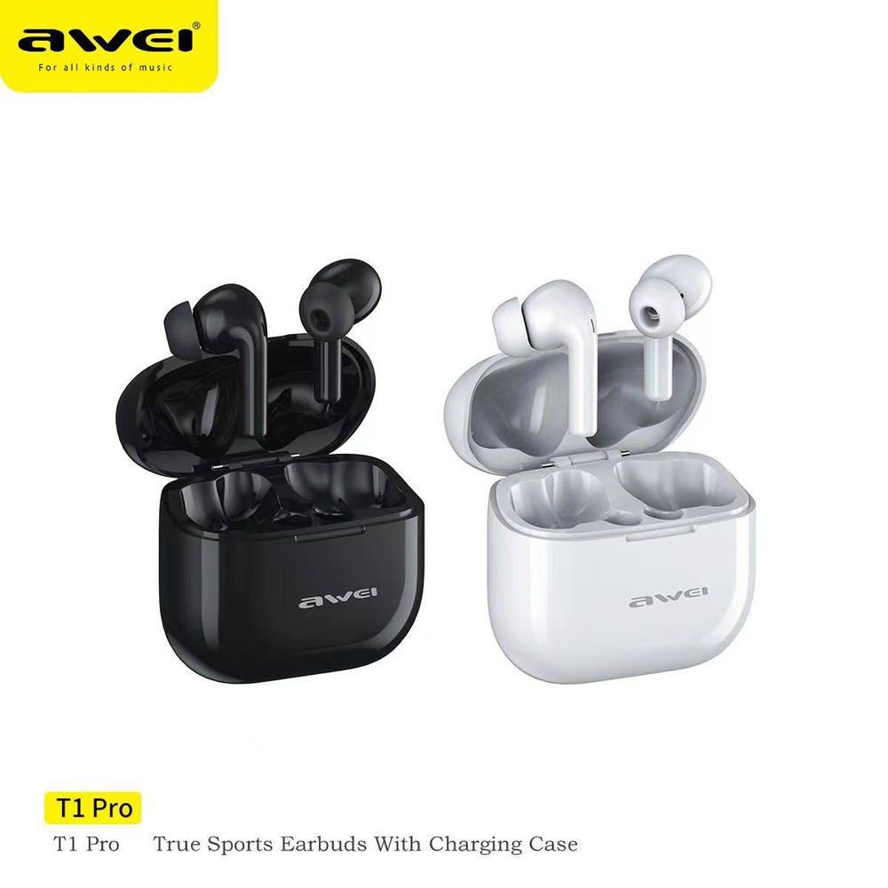 Наушники беспроводные Awei T1 PRO Sports Earbuds