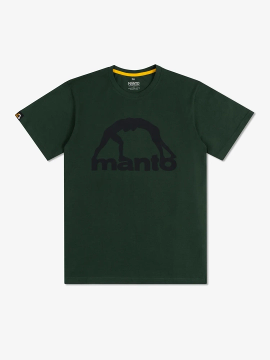 Футболка MANTO VIBE 25 Сосновый зеленый-черный