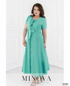Платье 366-бирюза Minova