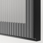 Книжный шкаф - BESTÅ/ BESTА IKEA/ БЕСТА/БЕСТО ИКЕА, 193х120 см, темно-серый